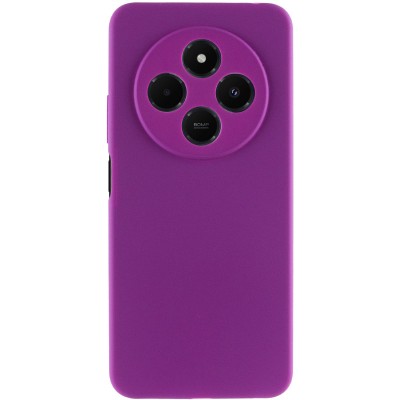 Чохол Silicone Cover Lakshmi Full Camera (AA) для Xiaomi Redmi 14C / Poco C75 Фіолетовий / Purple