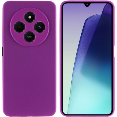Чохол Silicone Cover Lakshmi Full Camera (AA) для Xiaomi Redmi 14C / Poco C75 Фіолетовий / Purple