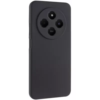 Чохол Silicone Cover Lakshmi Full Camera (AA) для Xiaomi Redmi 14C / Poco C75 Чорний / Black