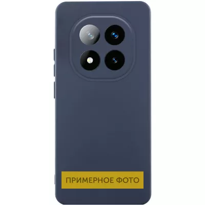 Чохол Silicone Cover Lakshmi Full Camera (AA) для Xiaomi Redmi A5 / Poco C71 Темно-синій / Midnight blue