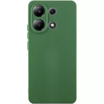 Чохол Silicone Cover Lakshmi Full Camera (AA) для Xiaomi Redmi Note 13 5G Зелений / Dark green
