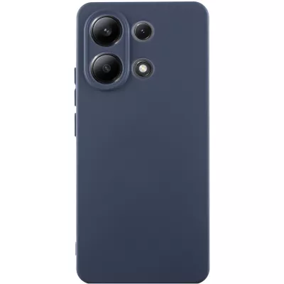 Чохол Silicone Cover Lakshmi Full Camera (AA) для Xiaomi Redmi Note 13 5G Синій / Midnight Blue
