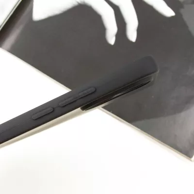 Чохол Silicone Cover Lakshmi Full Camera (AA) для Xiaomi Redmi Note 14 4G (Europe version) Чорний / Black