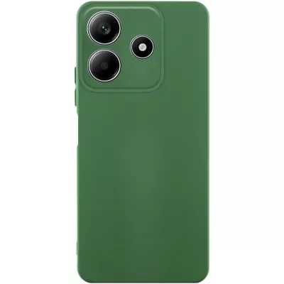 Чохол Silicone Cover Lakshmi Full Camera (AA) для Xiaomi Redmi Note 14 5G Зелений / Dark green