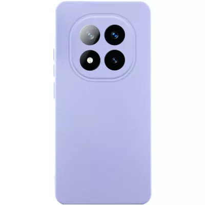 Чохол Silicone Cover Lakshmi Full Camera (AA) для Xiaomi Redmi Note 14 Pro 4G/5G Бузковий / Dasheen