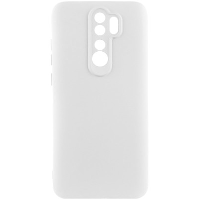 Чохол Silicone Cover Lakshmi Full Camera (AA) для Xiaomi Redmi Note 8 Pro Білий / White