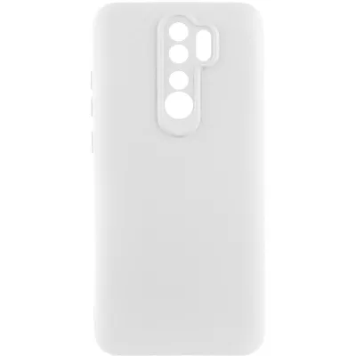 Чохол Silicone Cover Lakshmi Full Camera (AA) для Xiaomi Redmi Note 8 Pro Білий / White