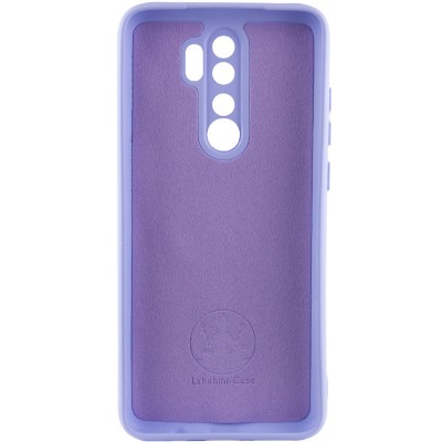 Чохол Silicone Cover Lakshmi Full Camera (AA) для Xiaomi Redmi Note 8 Pro Бузковий / Dasheen