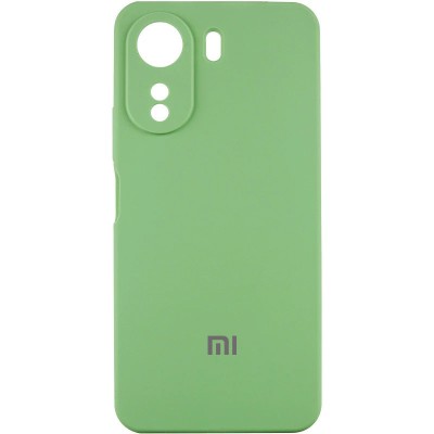 Чохол Silicone Cover Lakshmi Full Camera (AAA) with Logo для Xiaomi Redmi 13C / Poco C65 М'ятний / Mint Чохол Silicone Cover Lakshmi Full Camera (AAA) with Logo для Xiaomi Redmi 13C / Poco C65 М'ятний / Mint