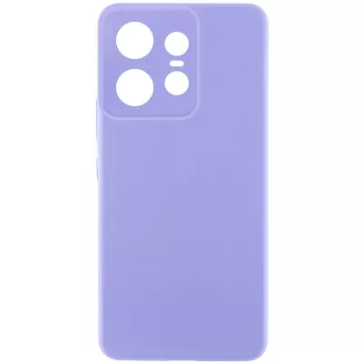Чохол Silicone Cover Lakshmi Full Camera (AAA) для Motorola Edge 50 Pro Бузковий / Dasheen