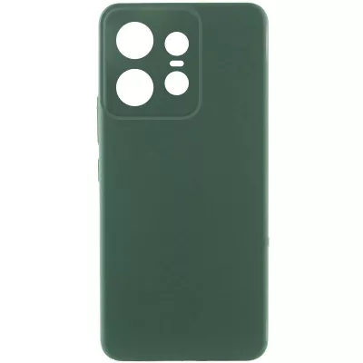 Чохол Silicone Cover Lakshmi Full Camera (AAA) для Motorola Edge 50 Pro Зелений / Cyprus Green