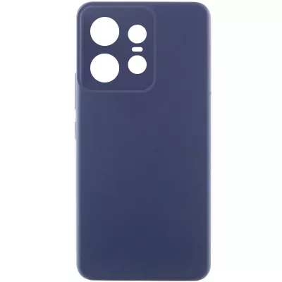 Чохол Silicone Cover Lakshmi Full Camera (AAA) для Motorola Edge 50 Pro Темно-синій / Midnight blue