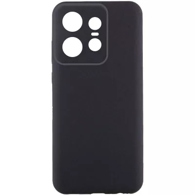 Чохол Silicone Cover Lakshmi Full Camera (AAA) для Motorola Edge 50 Pro Чорний / Black