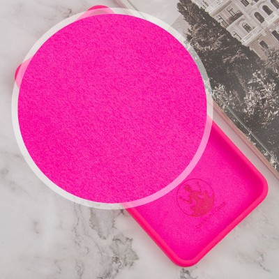 Чохол Silicone Cover Lakshmi Full Camera (AAA) для Oppo A78 4G Рожевий / Barbie pink