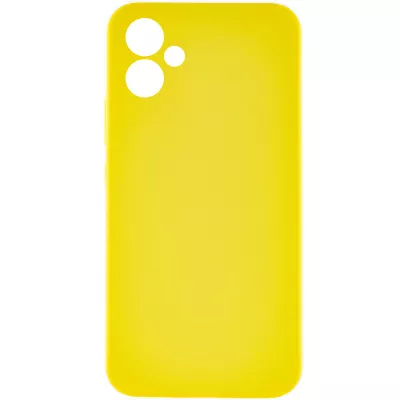 Чохол Silicone Cover Lakshmi Full Camera (AAA) для Samsung Galaxy A05 Жовтий / Yellow
