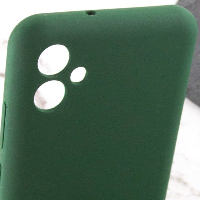 Чохол Silicone Cover Lakshmi Full Camera (AAA) для Samsung Galaxy A06 Зелений / Cyprus Green