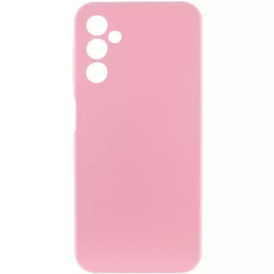 Чохол Silicone Cover Lakshmi Full Camera (AAA) для Samsung Galaxy A14 4G/5G Рожевий / Light pink