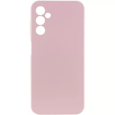 Чохол Silicone Cover Lakshmi Full Camera (AAA) для Samsung Galaxy A14 4G/5G Рожевий / Pink Sand