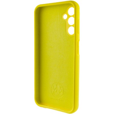 Чохол Silicone Cover Lakshmi Full Camera (AAA) для Samsung Galaxy A15 4G/5G / M15 5G Жовтий / Yellow
