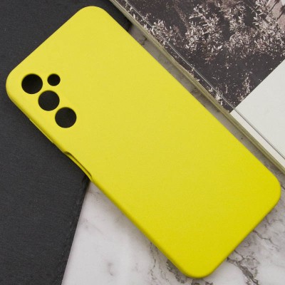 Чохол Silicone Cover Lakshmi Full Camera (AAA) для Samsung Galaxy A15 4G/5G / M15 5G Жовтий / Yellow