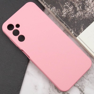 Чохол Silicone Cover Lakshmi Full Camera (AAA) для Samsung Galaxy A24 4G Рожевий / Light pink