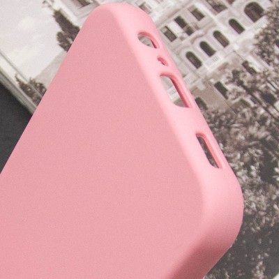 Чохол Silicone Cover Lakshmi Full Camera (AAA) для Samsung Galaxy A24 4G Рожевий / Light pink