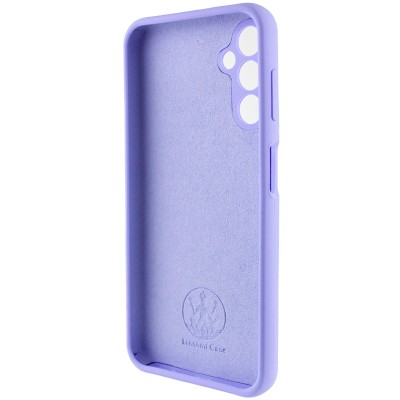 Чохол Silicone Cover Lakshmi Full Camera (AAA) для Samsung Galaxy A25 5G Бузковий / Dasheen