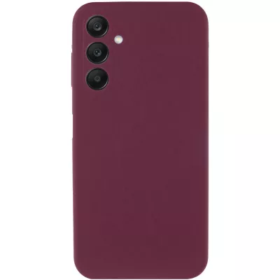Чохол Silicone Cover Lakshmi Full Camera (AAA) для Samsung Galaxy A26 5G Бордовий / Plum
