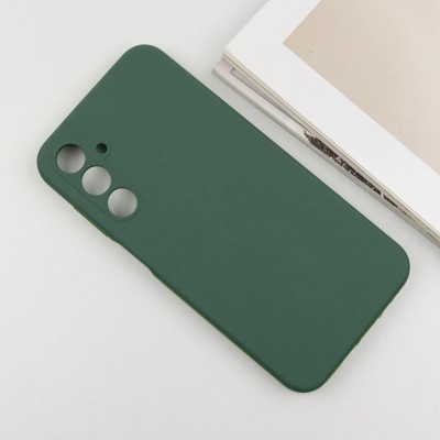Чохол Silicone Cover Lakshmi Full Camera (AAA) для Samsung Galaxy A26 5G Зелений / Cyprus Green