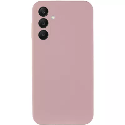 Чохол Silicone Cover Lakshmi Full Camera (AAA) для Samsung Galaxy A26 5G Рожевий / Pink Sand