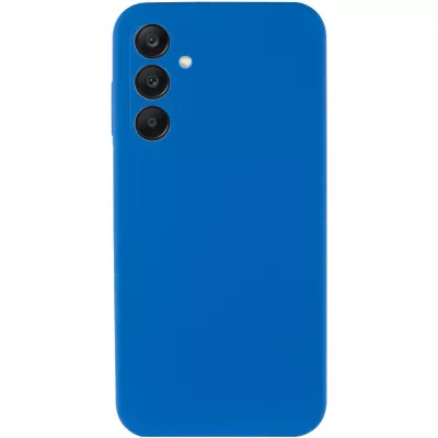 Чохол Silicone Cover Lakshmi Full Camera (AAA) для Samsung Galaxy A26 5G Синій / Denim Blue