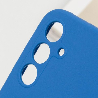 Чохол Silicone Cover Lakshmi Full Camera (AAA) для Samsung Galaxy A26 5G Синій / Denim Blue