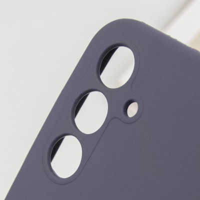Чохол Silicone Cover Lakshmi Full Camera (AAA) для Samsung Galaxy A26 5G Сірий / Dark Gray