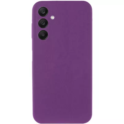 Чохол Silicone Cover Lakshmi Full Camera (AAA) для Samsung Galaxy A26 5G Сливовый / Purple