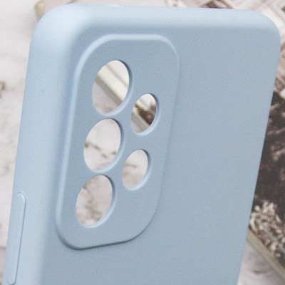 Чохол Silicone Cover Lakshmi Full Camera (AAA) для Samsung Galaxy A33 5G Блакитний / Sweet Blue