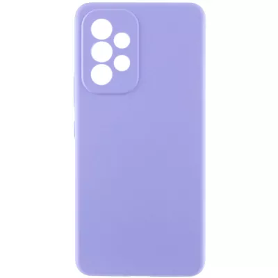 Чохол Silicone Cover Lakshmi Full Camera (AAA) для Samsung Galaxy A33 5G Бузковий / Dasheen