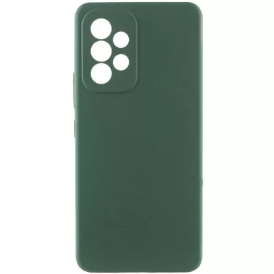 Чохол Silicone Cover Lakshmi Full Camera (AAA) для Samsung Galaxy A33 5G Зелений / Cyprus Green