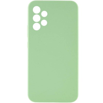Чохол Silicone Cover Lakshmi Full Camera (AAA) для Samsung Galaxy A33 5G М'ятний / Mint