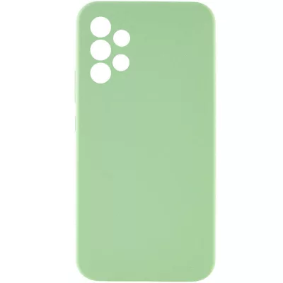 Чохол Silicone Cover Lakshmi Full Camera (AAA) для Samsung Galaxy A33 5G М'ятний / Mint