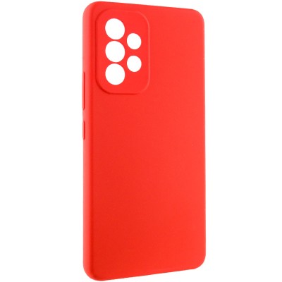 Чохол Silicone Cover Lakshmi Full Camera (AAA) для Samsung Galaxy A33 5G Червоний / Red