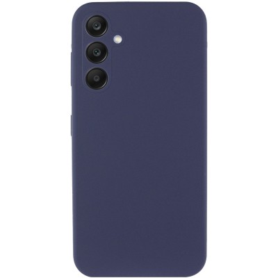 Чохол Silicone Cover Lakshmi Full Camera (AAA) для Samsung Galaxy A35 Темно-синій / Midnight blue