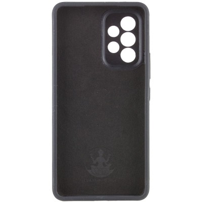 Чохол Silicone Cover Lakshmi Full Camera (AAA) для Samsung Galaxy A52 4G / A52 5G / A52s Чорний / Black