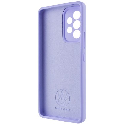 Чохол Silicone Cover Lakshmi Full Camera (AAA) для Samsung Galaxy A53 5G Бузковий / Dasheen