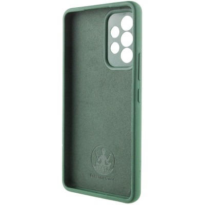 Чохол Silicone Cover Lakshmi Full Camera (AAA) для Samsung Galaxy A53 5G Зелений / Cyprus Green