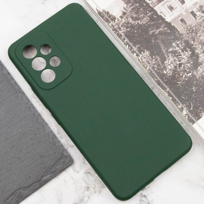 Чохол Silicone Cover Lakshmi Full Camera (AAA) для Samsung Galaxy A53 5G Зелений / Cyprus Green