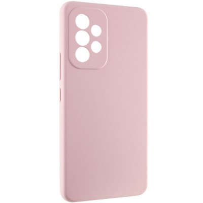 Чохол Silicone Cover Lakshmi Full Camera (AAA) для Samsung Galaxy A53 5G Рожевий / Pink Sand
