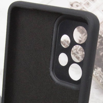 Чохол Silicone Cover Lakshmi Full Camera (AAA) для Samsung Galaxy A53 5G Чорний / Black