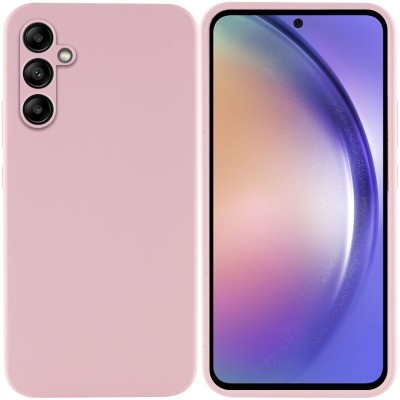 Чохол Silicone Cover Lakshmi Full Camera (AAA) для Samsung Galaxy A54 5G Рожевий / Pink Sand