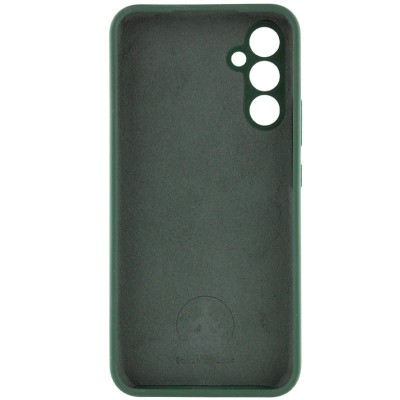 Чохол Silicone Cover Lakshmi Full Camera (AAA) для Samsung Galaxy A55 Зелений / Cyprus Green