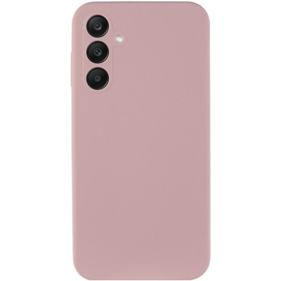 Чохол Silicone Cover Lakshmi Full Camera (AAA) для Samsung Galaxy A55 Рожевий / Pink Sand